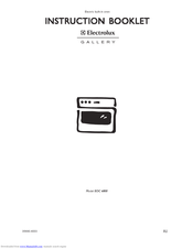 Electrolux EOC 6800 Instruction Booklet