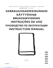 Electrolux EUN1270 Instruction Manual