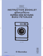 Electrolux EW 1490 W Instruction Booklet