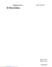 Electrolux EOK96030 User Manual