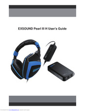 Exsound EXSOUND Pearl llI H User Manual