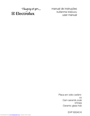 Electrolux EHP60040K User Manual