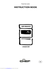 Chef CKG5010W Instruction Book