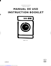 Electrolux EWW 1210 Instruction Booklet