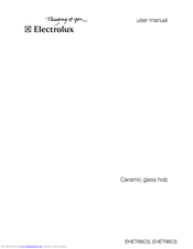 Electrolux EHET66CS User Manual