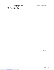 Electrolux EB L4X User Manual