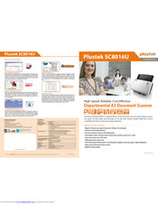 Plustek Smart Office SC8016U Quick Manual