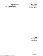 Electrolux ESL 68070 User Manual