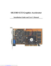ABIT SILURO GT2E Installation Manual And User's Manual