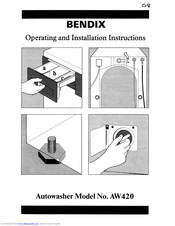 Tricity Bendix AW420 Operating And Installation Manual