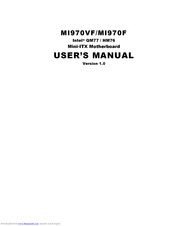 IBASE Technology MI970VF User Manual