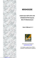 BCM MX945GSE User Manual
