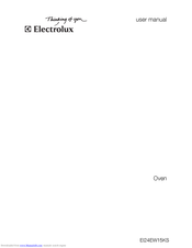 Electrolux EI24EW15KS User Manual