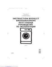 Electrolux EWF 925 Instruction Booklet
