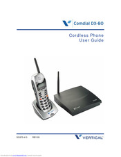 Vertical Comdial DX-80 User Manual