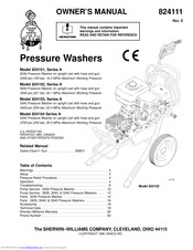 Sherwin-Williams 824101 Owner's Manual