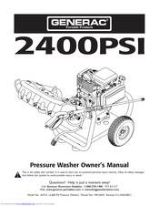 Generac Portable Products 2400PSI Owner's Manual