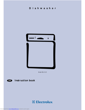 Electrolux ESL6123 Instruction Book