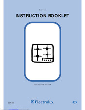 Electrolux EHG678B Instruction Booklet