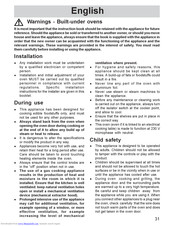 Electrolux EON6701FI User Manual