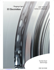 Electrolux EDE56150W Notice D'utilisation