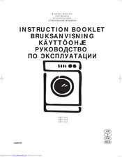 Electrolux EWF1645 Instruction Booklet