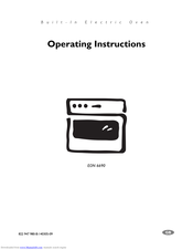 Electrolux EON 6690 Operating Instructions Manual