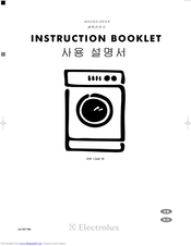 Electrolux EW1269W Instruction Booklet