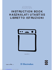 Electrolux ESF473 Instruction Book