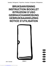 Electrolux ER8207C Instruction Booklet