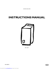 Electrolux EW1024T Instruction Manual