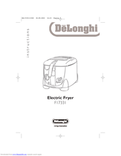 DELONGHI F17331 Instructions Manual