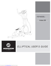 Horizon Fitness Dynamic 208 User Manual