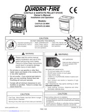 Quadra-Fire CASTILE-CE-MBK Owner's Manual