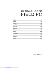 Juniper FIELD PC User Manual