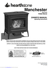 HearthStove Manchester 8330 Owner's Manual
