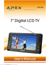 APEX DIGITAL LDP706 User Manual