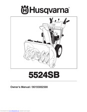 HUSQVARNA 5524SB Owner's Manual
