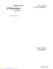 Electrolux ACN1154 User Manual