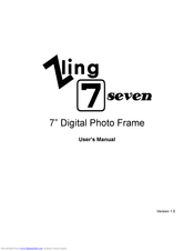 z-cyber Zling 7 Seven User Manual