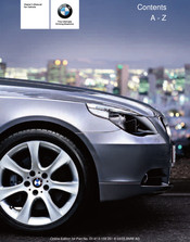 BMW 545i Owner's Manual