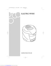 DELONGHI F620 Instructions For Use Manual