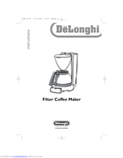 DELONGHI ICM50 Instructions Manual