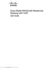 Cisco Linksys WAG310G User Manual