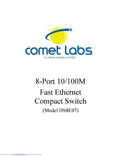 COMET LABS DS5E07 User Manual