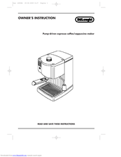 Delonghi BAR 140USA Manuals ManualsLib