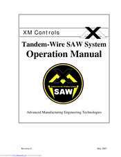 XM Controls Tandem-Wire Operation Manual