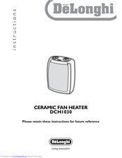DELONGHI DCH1030 Instructions Manual