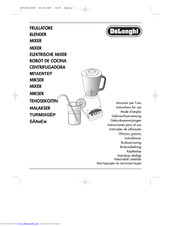 DELONGHI KF1400 Instructions For Use Manual