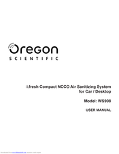 Oregon Scientific WS908 User Manual